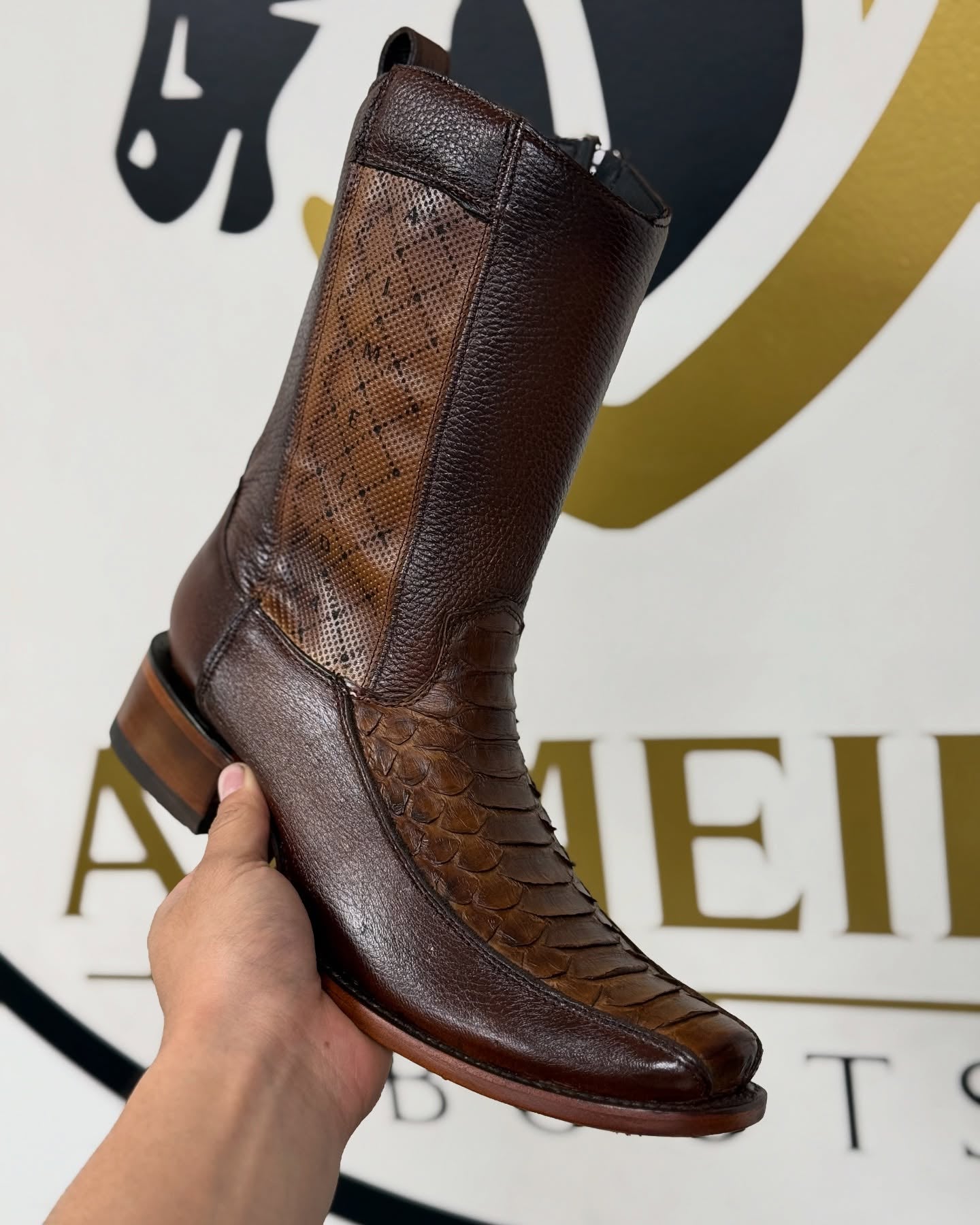 Python Handmade Gala Boots(Buy 2 Free Shipping✔️)