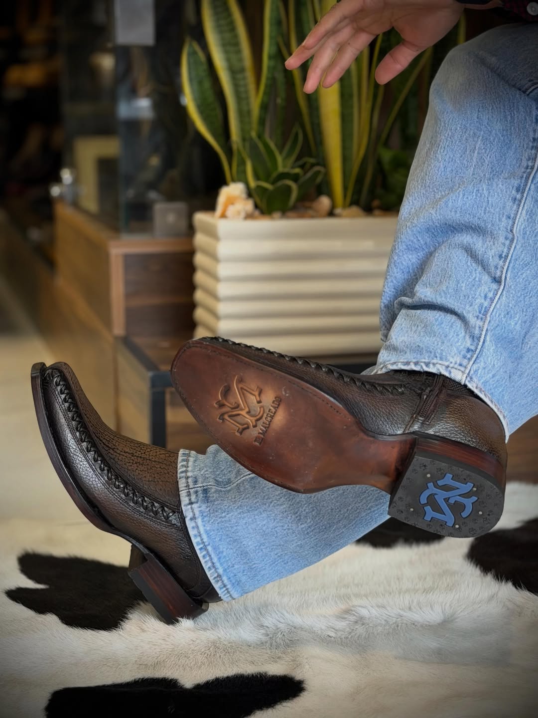 Vintage Stingray Cowboy Boots