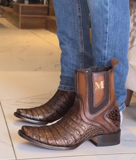 Crocodile Patchwork Cowboy Boots(Buy 2 Free Shipping✔️)