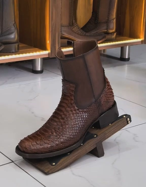 Handmade Vintage Python N1 Boots