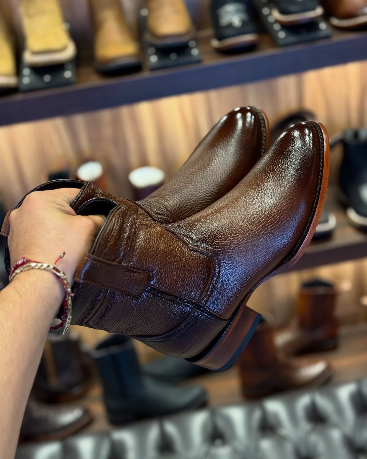 Classic Deerskin Gala Boots