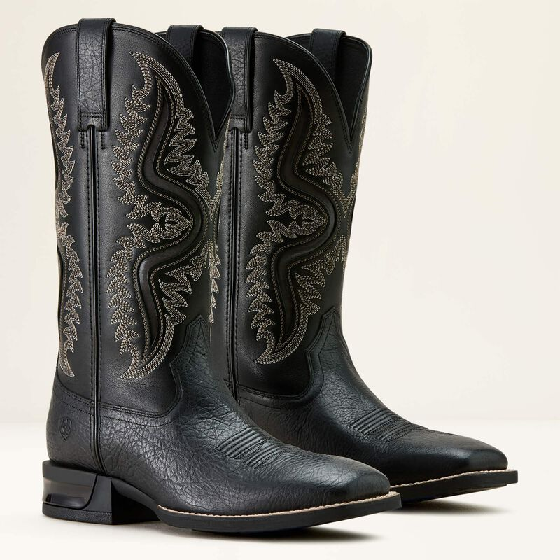 Captivate Wide Square Toe Cowboy Boots