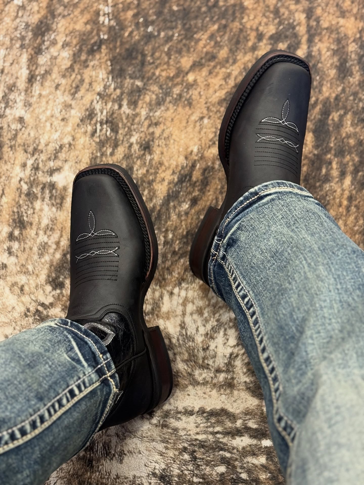 Black Cowboy Boots