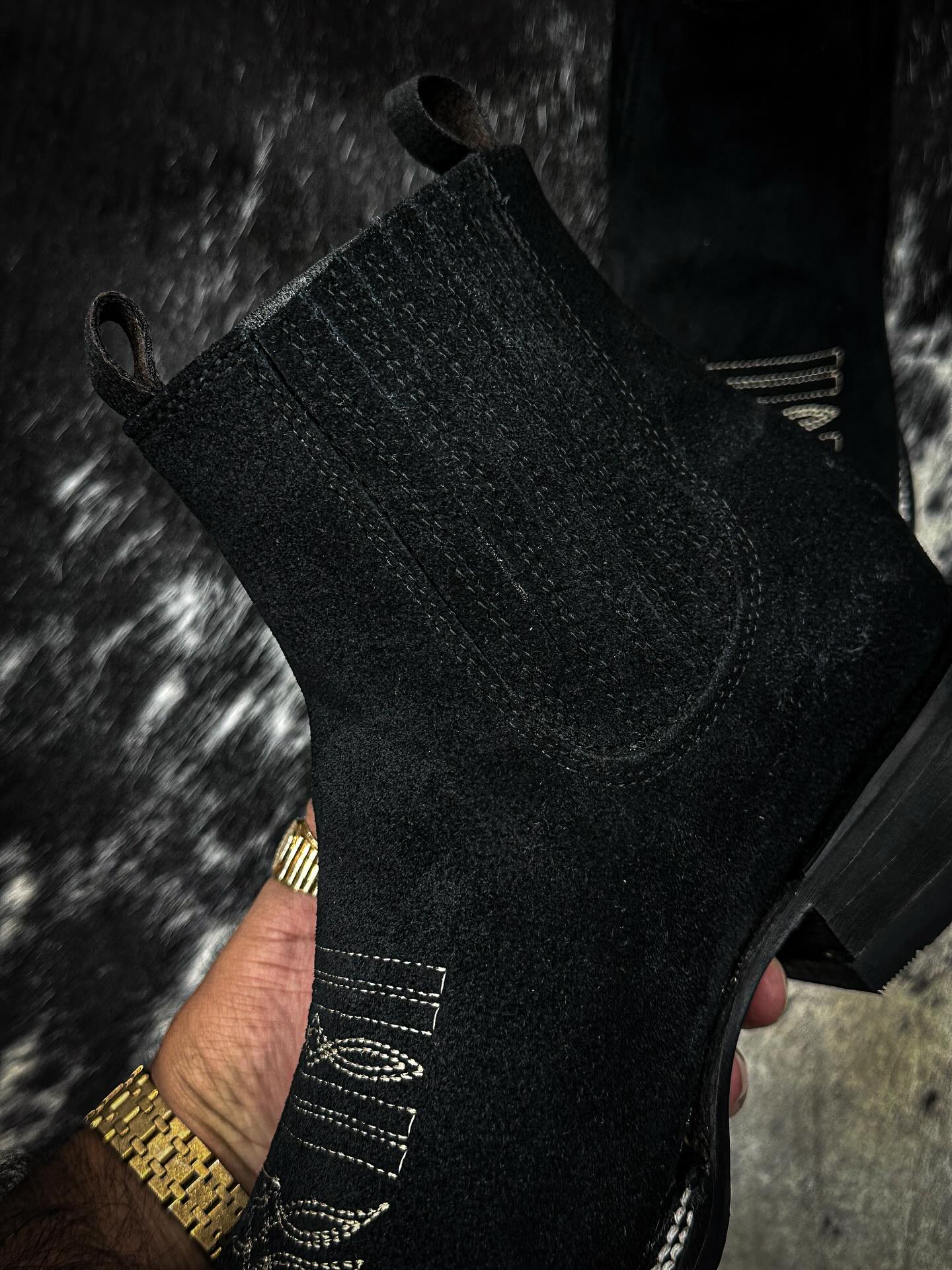 Bull Western Embroidered Ankle Boots