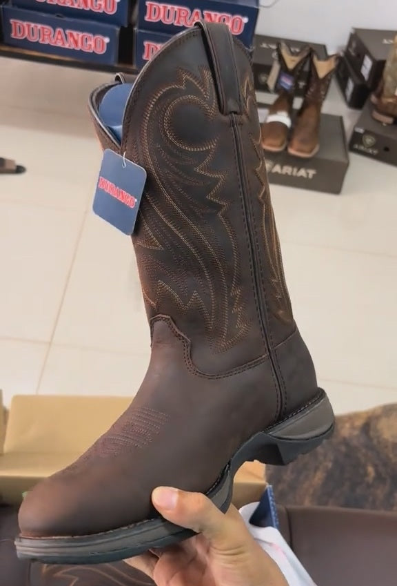 Hand-embroidered Vintage Cowboy Boots