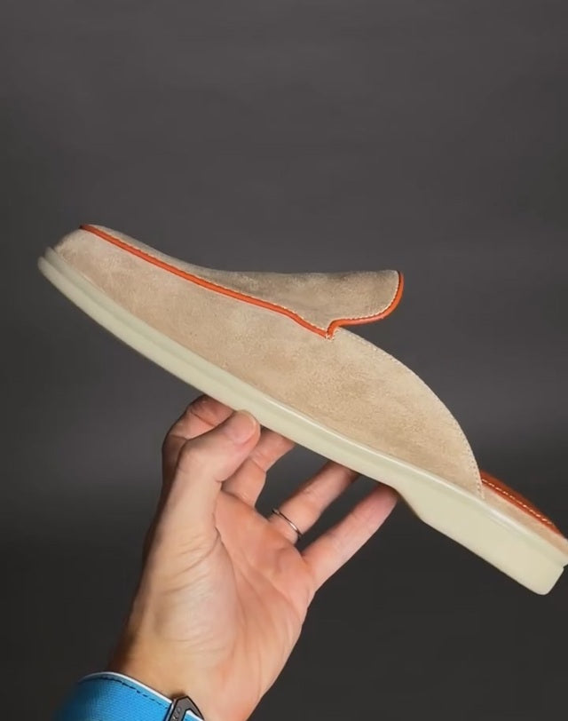 Italian Suede Mules