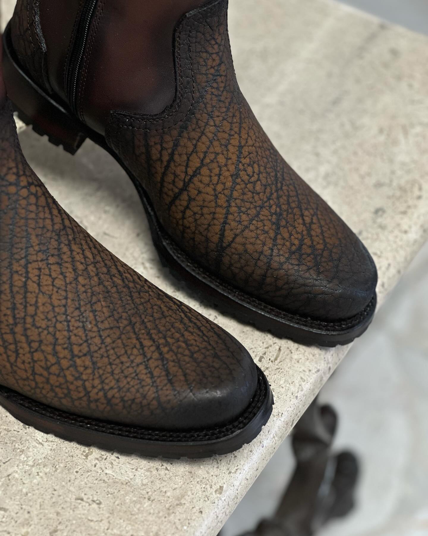 Hand Carved Vintage Cowboy Boots