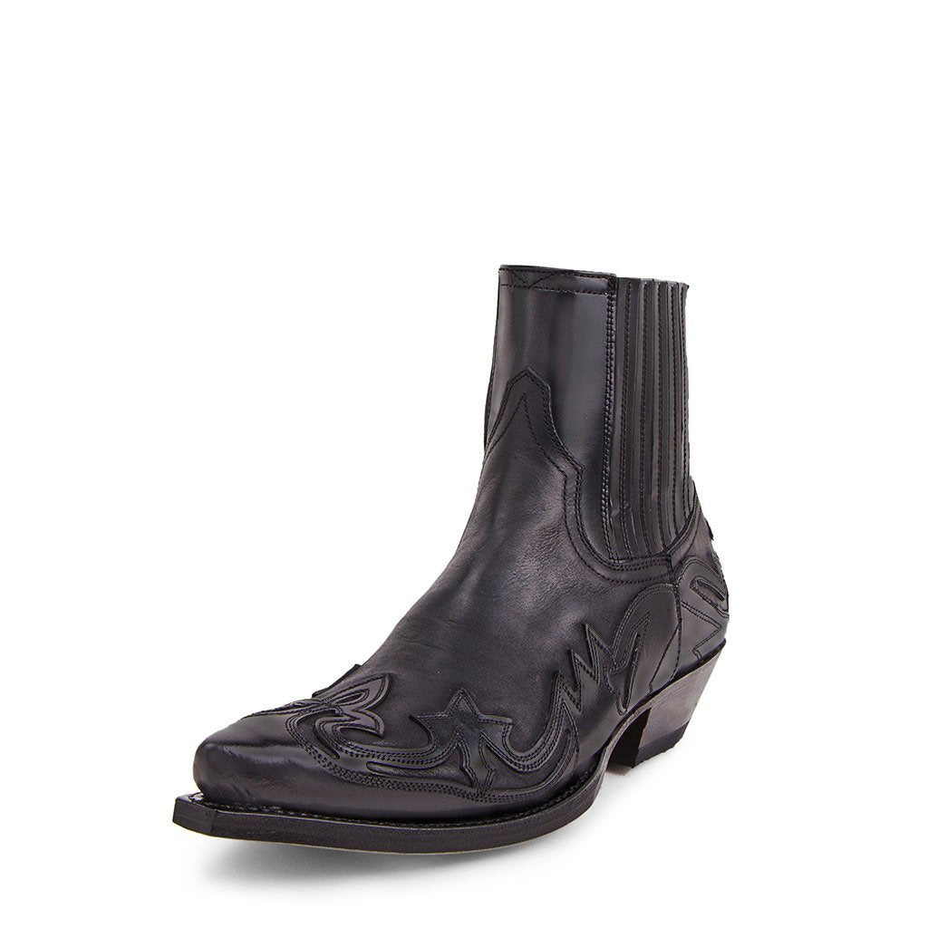 Pointed Toe High Heel Western Cowboy Boots