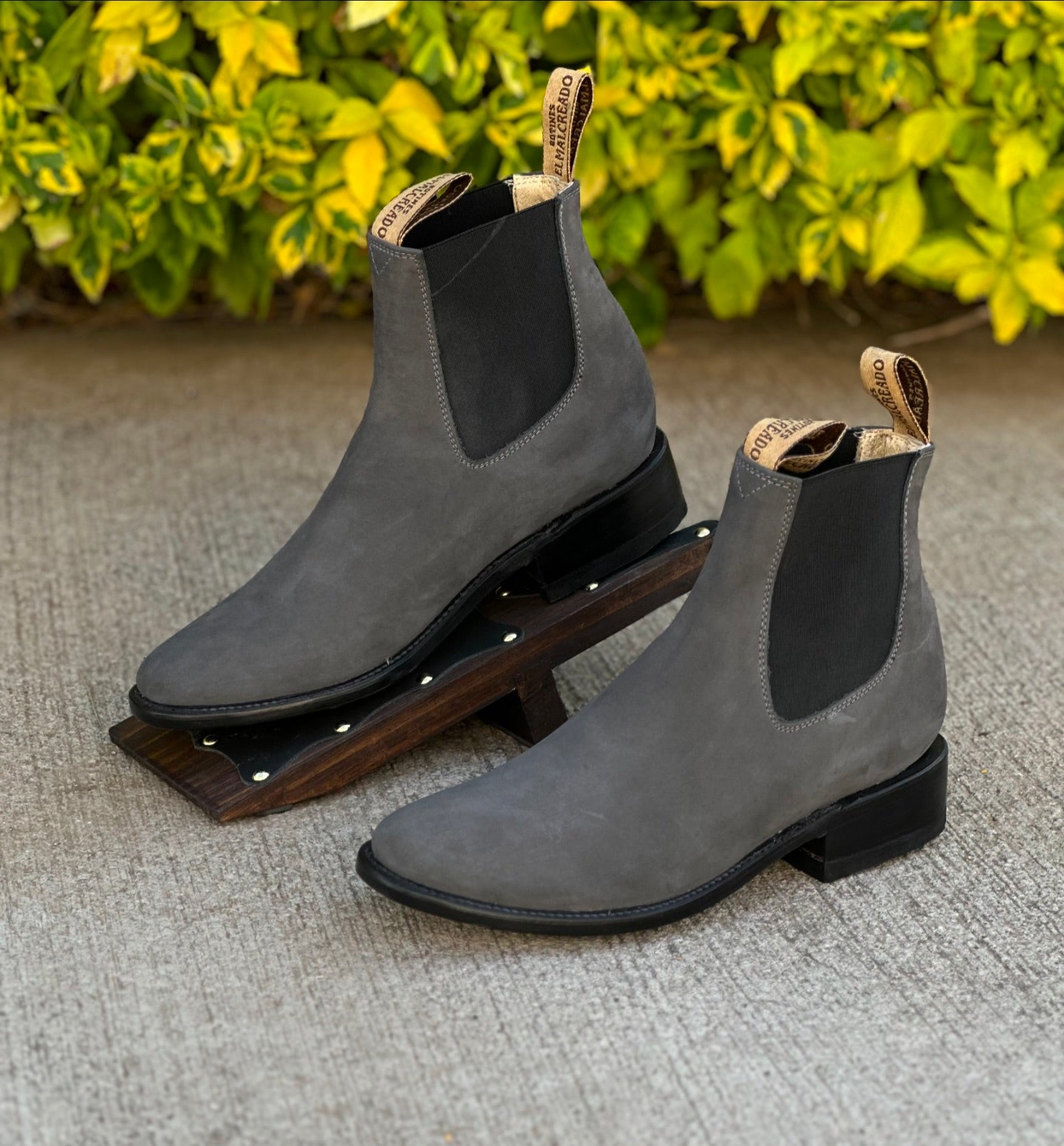 Classic Suede Cowboy Boots