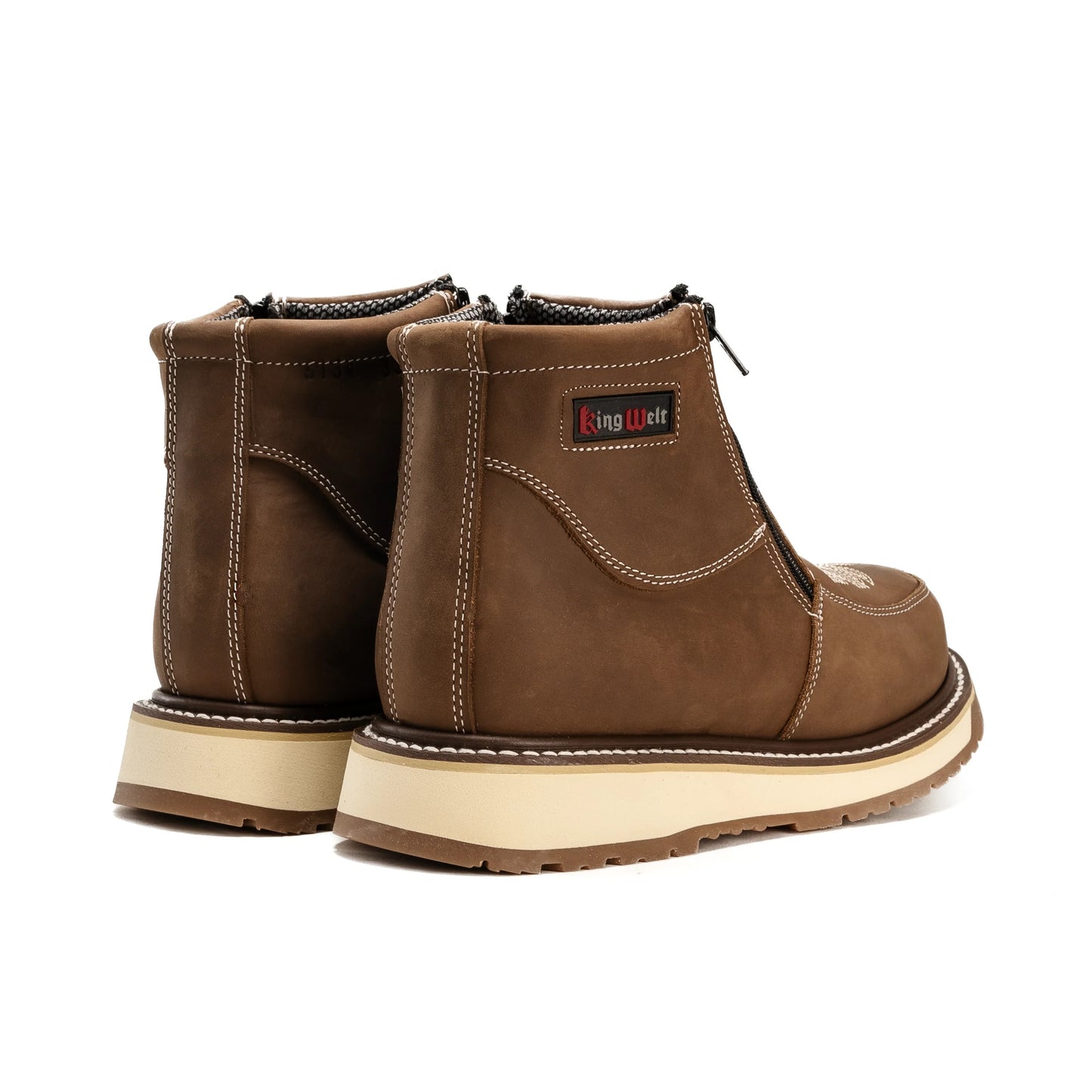 Zipper Double Density Sole Work Boots