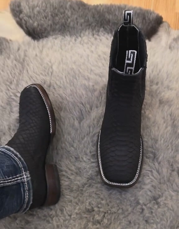 Classic Python Leather Cowboy Boots(Buy 2 Free Shipping✔️)