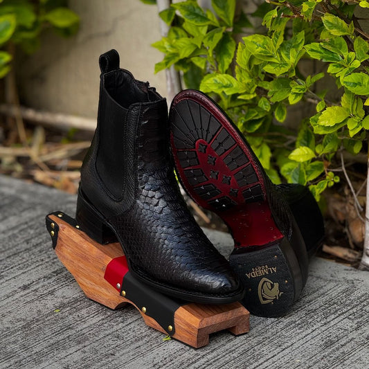 Italian Handmade Python Ankle Boots(Buy 2 Free Shipping✔️)