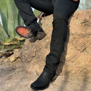 Vintage Python Cowboy Boots