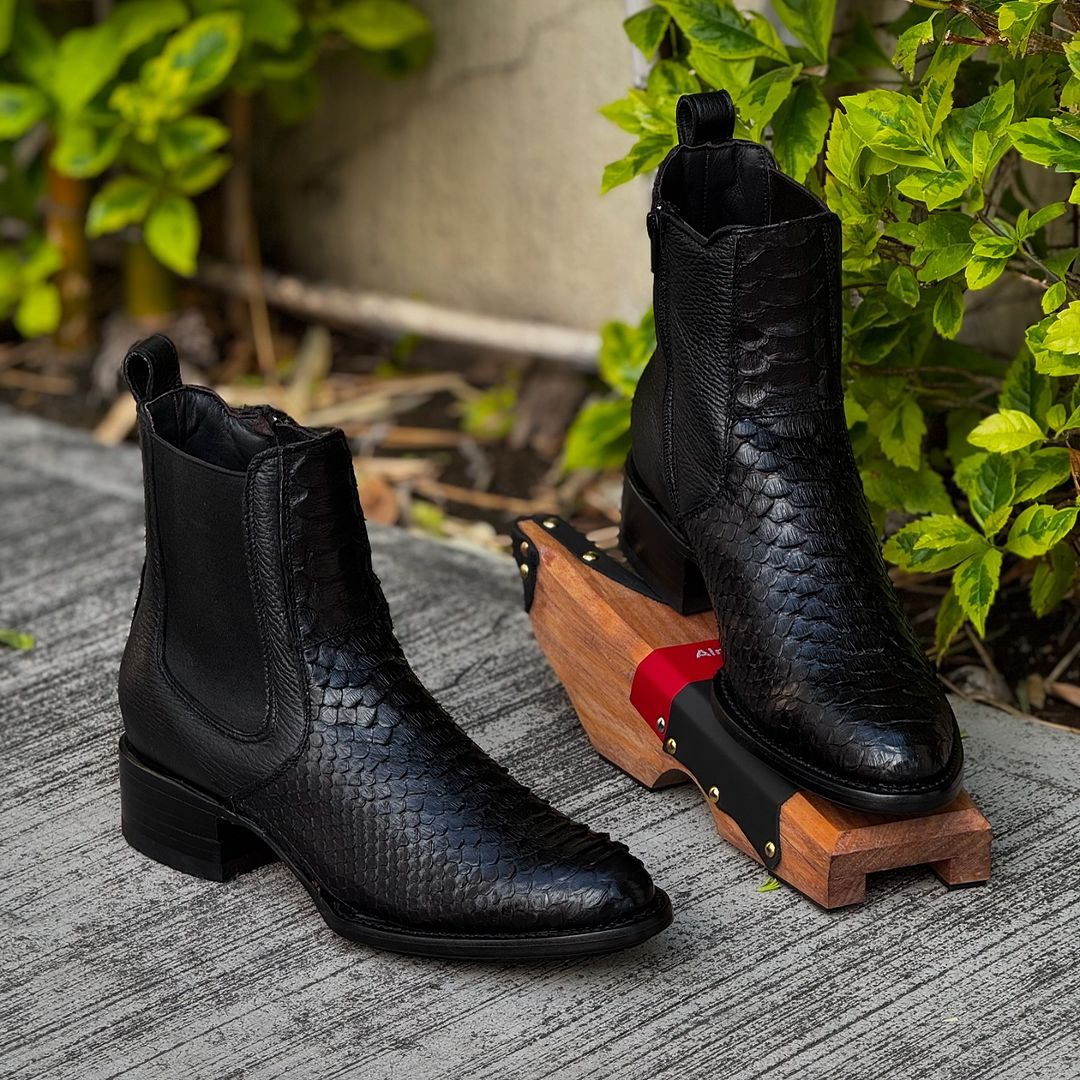 Italian Handmade Python Ankle Boots(Buy 2 Free Shipping✔️)