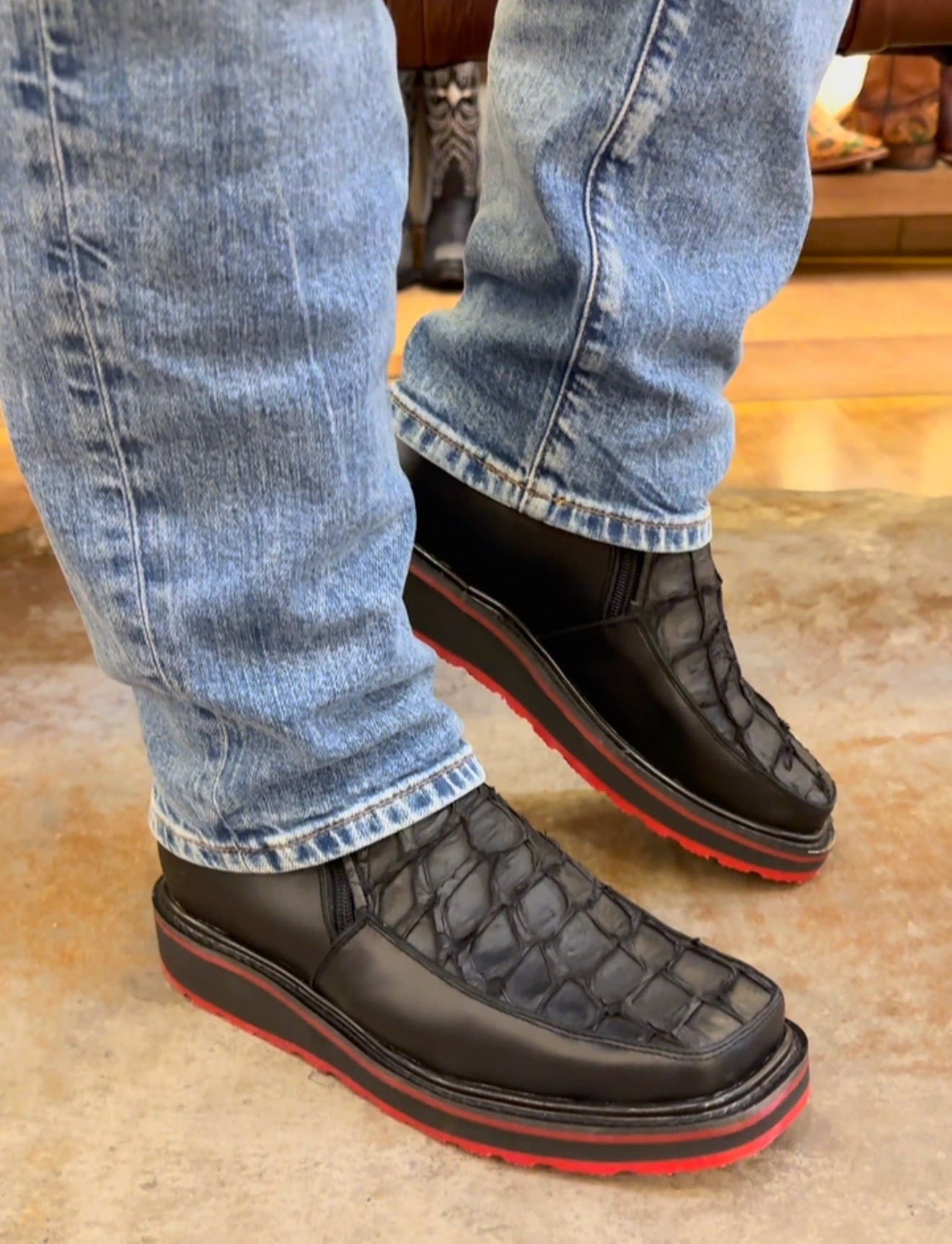 Vintage Custom Western Cowboy Boots