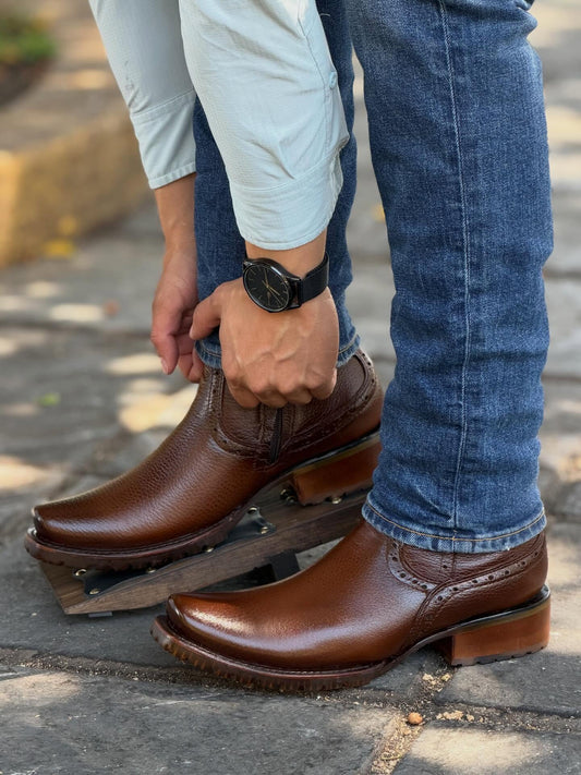 Italian Vintage Deerskin Boots