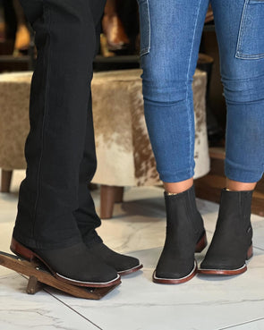 Handmade Suede Western Boots