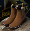 Handmade Suede Western Boots