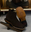 Handmade Suede Western Boots