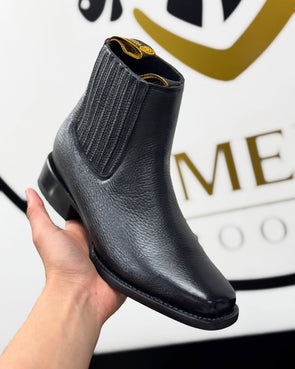 Handmade Cowhide Ankle Boots