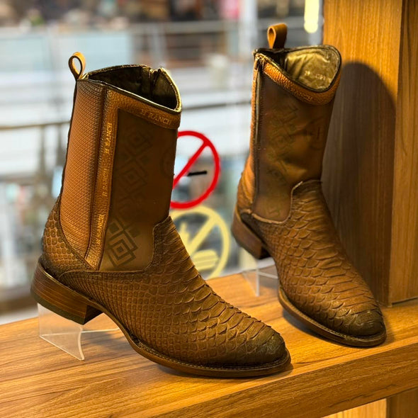 Handmade Vintage Printed Python Boots(Buy 2 Free Shipping✔️)