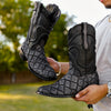 Matte Pirarucu Boots