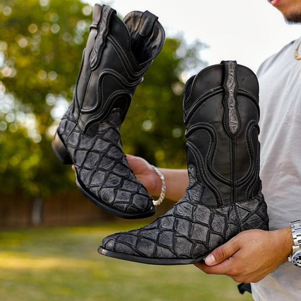 Matte Pirarucu Boots