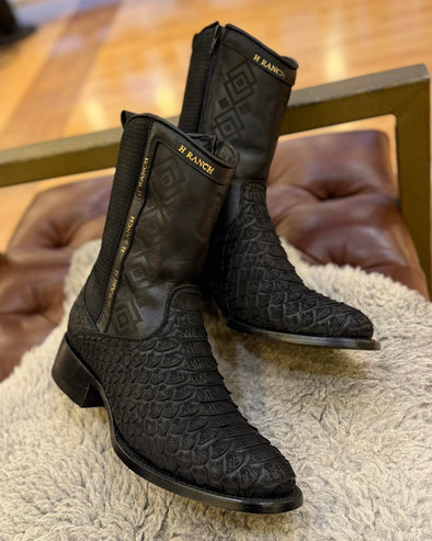Handmade Vintage Printed Python Boots(Buy 2 Free Shipping✔️)
