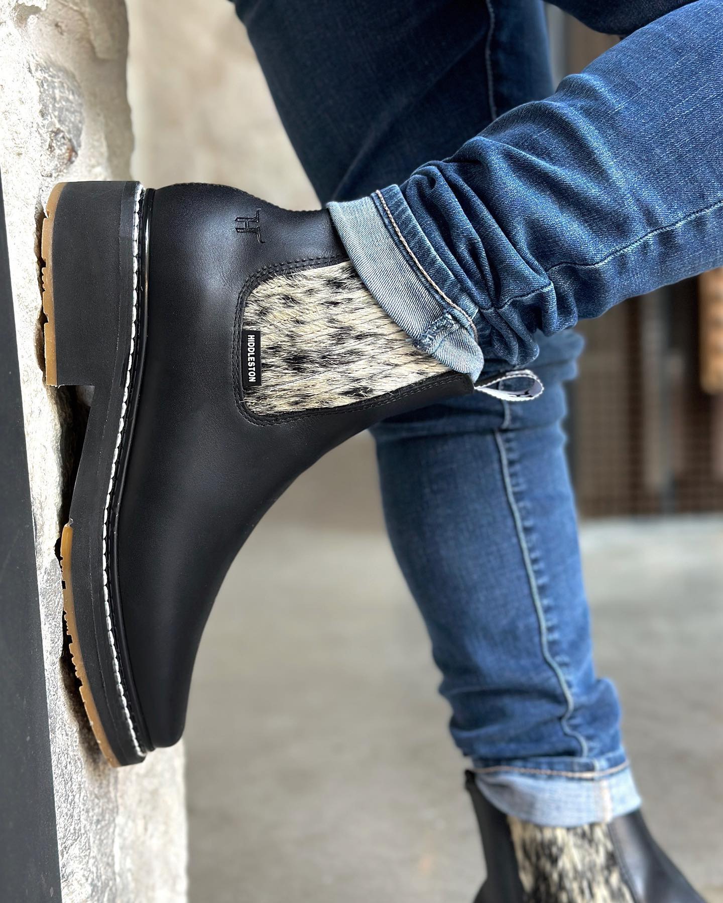 Original Cowhair Cowboy Boots