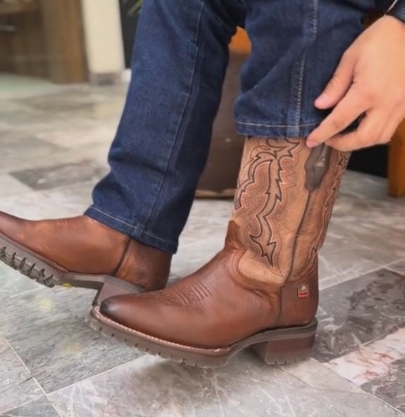 Totem Cowhide Knight Boots