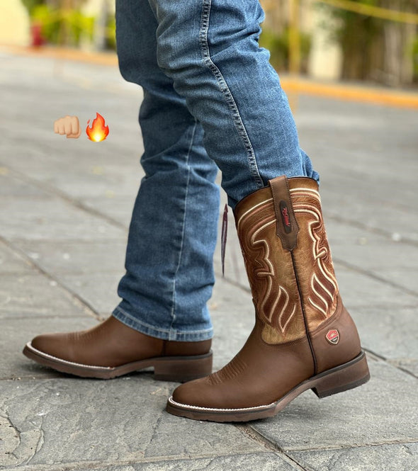 Handmade Italian Vintage Cowboy Boots