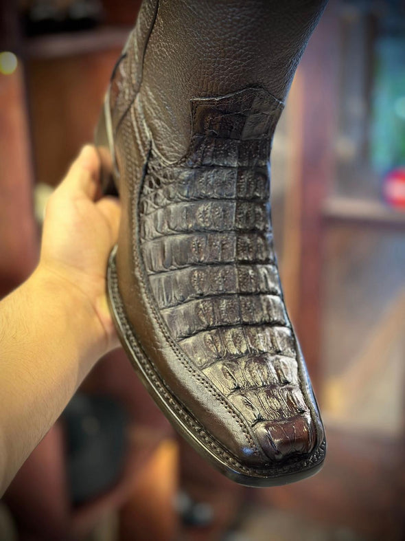 Handmade Crocodile Vintage Boots