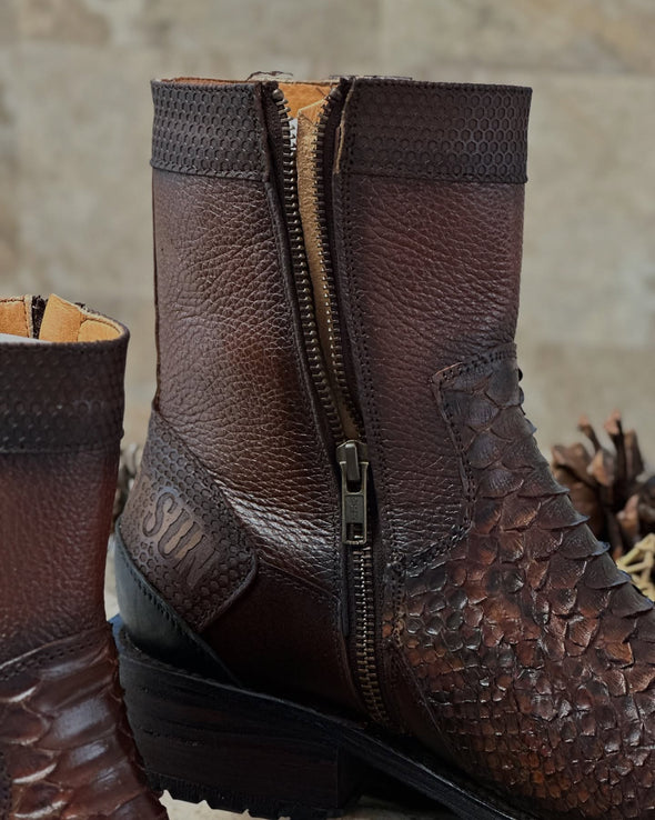 Vintage Python Cowboy Boots