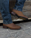 Vintage Cow Neck Embroidered Cowboy Boots