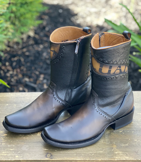 Vienna Black Dubai Toe Leather Boot(Buy 2 Free Shipping✔️)