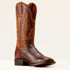 Vintage Crocodile Embroidery Cowboy Boots
