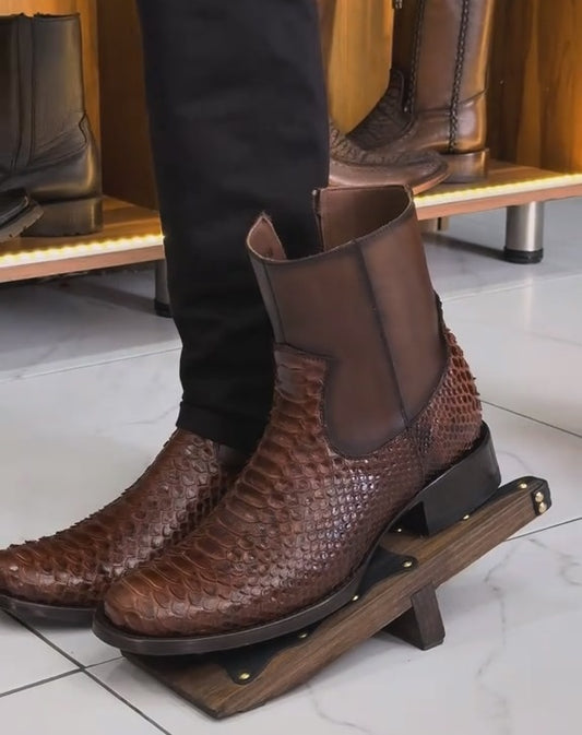 Handmade Vintage Python N1 Boots