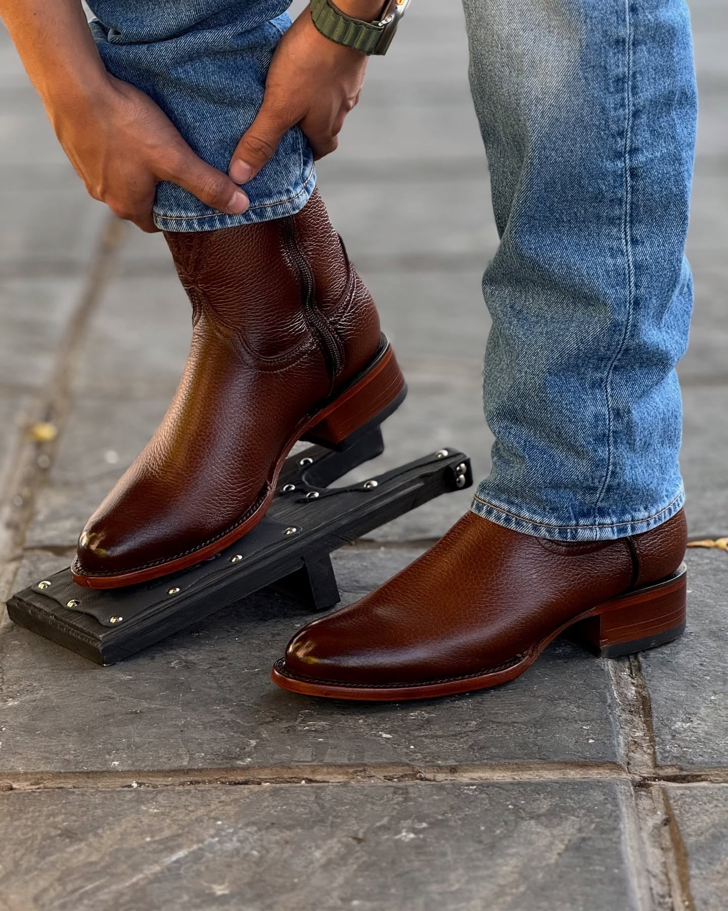 Classic Deerskin Gala Boots