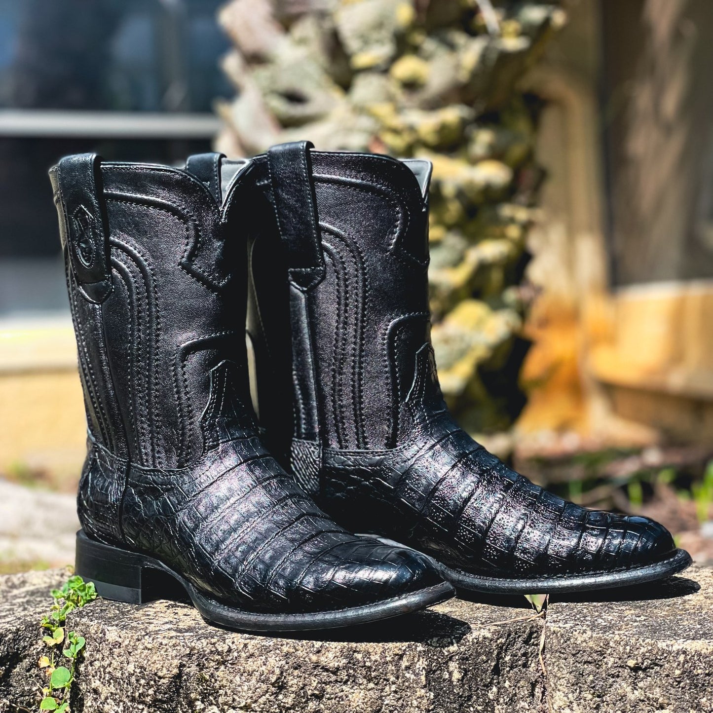 Totem Crocodile Cowboy Boots
