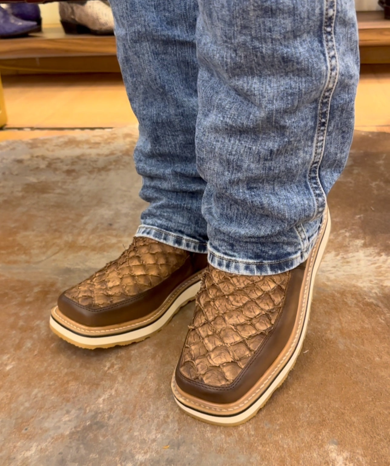 Vintage Handmade Western Cowboy Boots(Buy 2 Free Shipping✔️)