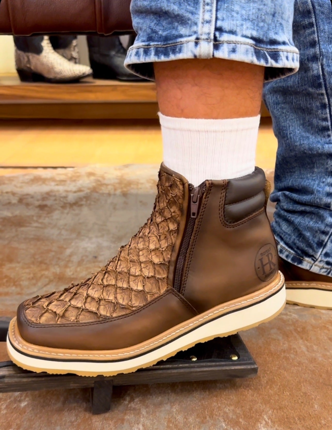 Vintage Handmade Western Cowboy Boots(Buy 2 Free Shipping✔️)