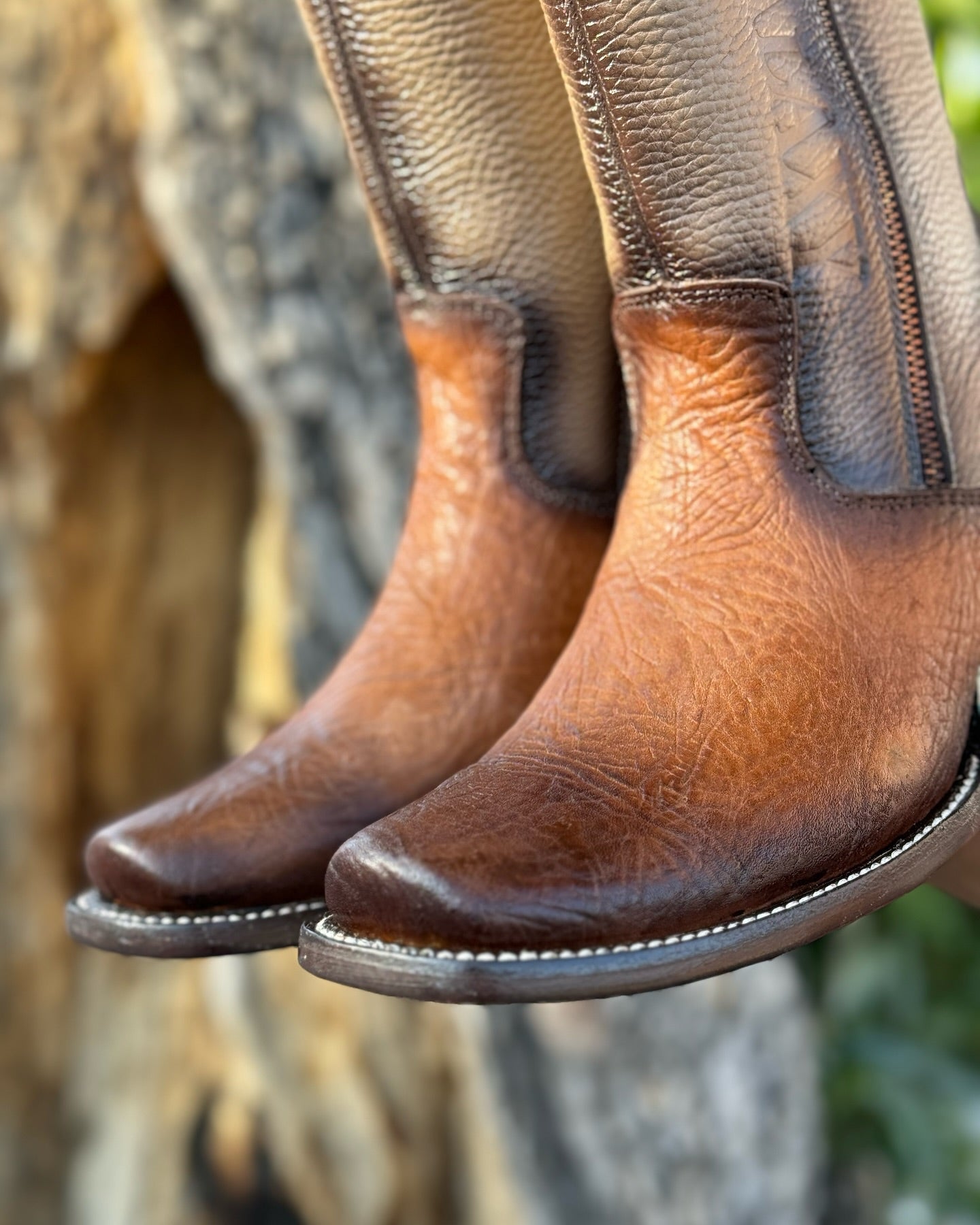 Original Colorblocked Ranch Cowboy Boots