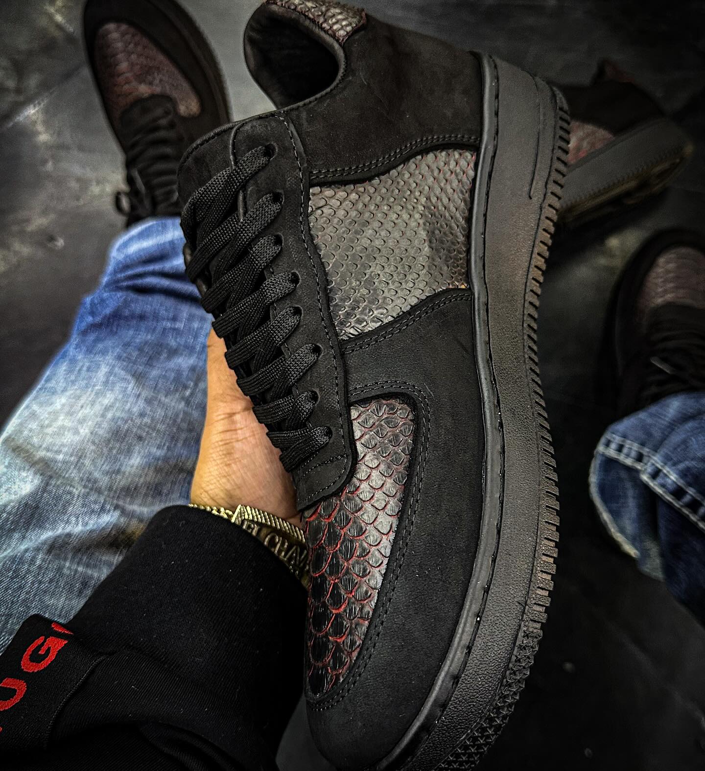 Handmade Python Sneakers