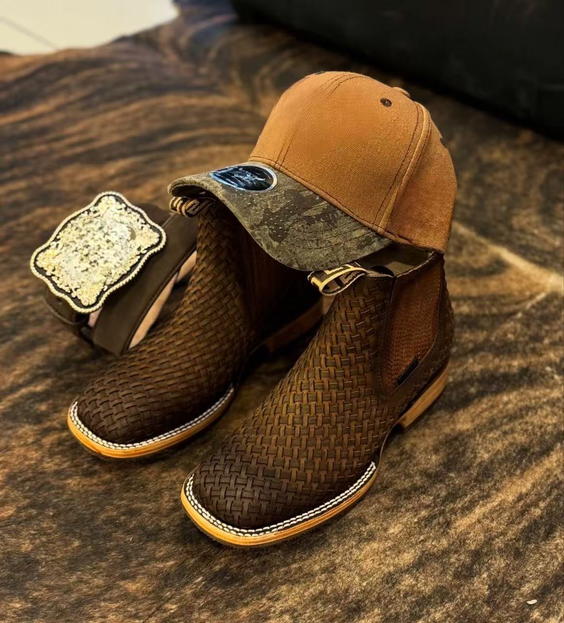 Handmade Western Ranch Cowboy Boots