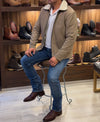 Handmade Suede Western Style Jacket