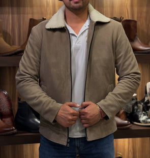 Handmade Suede Western Style Jacket