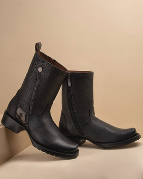 Two Color Vintage Mid Calf Cowboy Boots(Buy 2 Free Shipping✔️)