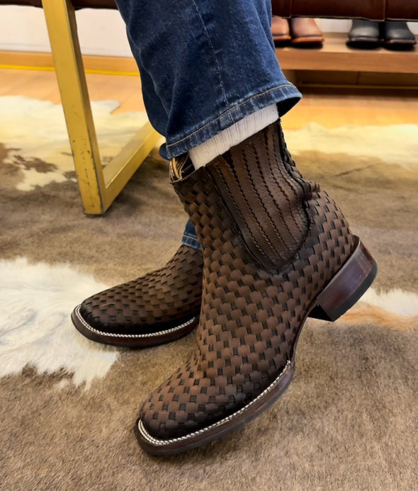 Petatillo Cowboy Ankle Boots
