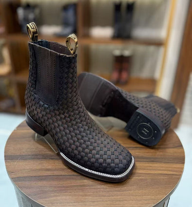 Petatillo Cowboy Ankle Boots