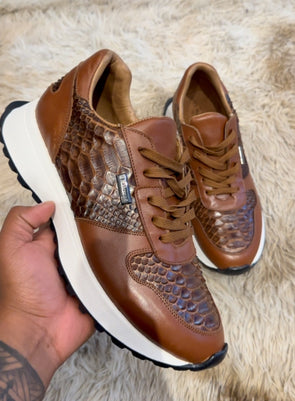 Handmade Python Tennis Shoes